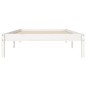 vidaXL Massivholzbett Weiß 75x190 cm Kiefer 2FT6 Small Single vidaXL Massivholzbett Weiß 75x190 cm Kiefer 2FT6 Small Single