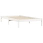 vidaXL Massivholzbett Weiß 75x190 cm Kiefer 2FT6 Small Single vidaXL Massivholzbett Weiß 75x190 cm Kiefer 2FT6 Small Single