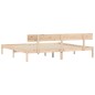 vidaXL Massivholzbett 180x200 cm Kiefer 6FT Super King vidaXL Massivholzbett 180x200 cm Kiefer 6FT Super King