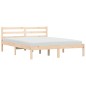 vidaXL Massivholzbett 120x190 cm Kiefer 4FT Small Double vidaXL Massivholzbett 120x190 cm Kiefer 4FT Small Double