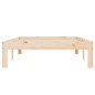 vidaXL Massivholzbett 75x190 cm Kiefer 2FT6 Small Single vidaXL Massivholzbett 75x190 cm Kiefer 2FT6 Small Single