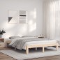 vidaXL Massivholzbett 120x190 cm Kiefer 4FT Small Double vidaXL Massivholzbett 120x190 cm Kiefer 4FT Small Double