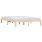 vidaXL Massivholzbett 120x190 cm Kiefer 4FT Small Double vidaXL Massivholzbett 120x190 cm Kiefer 4FT Small Double