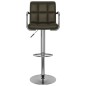 Barhocker 2 Stk. Braun Kunstleder Barhocker 2 Stk. Braun Kunstleder