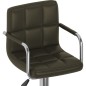 Barhocker 2 Stk. Braun Kunstleder Barhocker 2 Stk. Braun Kunstleder