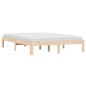 vidaXL Massivholzbett 150x200 cm Kiefer 5FT King vidaXL Massivholzbett 150x200 cm Kiefer 5FT King