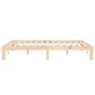 vidaXL Massivholzbett 180x200 cm Kiefer 6FT Super King vidaXL Massivholzbett 180x200 cm Kiefer 6FT Super King