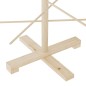 vidaXL Weihnachtsbaum Holz zum Schmücken 125 cm Massivholz Kiefer vidaXL Weihnachtsbaum Holz zum Schmücken 125 cm Massivholz Kiefer