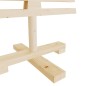 vidaXL Weihnachtsbaum Holz zum Schmücken 90 cm Massivholz Kiefer vidaXL Weihnachtsbaum Holz zum Schmücken 90 cm Massivholz Kiefer