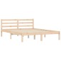vidaXL Massivholzbett 150x200 cm Kiefer 5FT King vidaXL Massivholzbett 150x200 cm Kiefer 5FT King