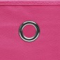 vidaXL Aufbewahrungsboxen mit Deckeln 10 Stk. Rosa 32x32x32 cm Stoff vidaXL Aufbewahrungsboxen mit Deckeln 10 Stk. Rosa 32x32x32 cm Stoff