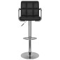 Barhocker 2 Stk. Schwarz Kunstleder Barhocker 2 Stk. Schwarz Kunstleder