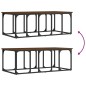 vidaXL Couchtisch Braun Eichen-Optik 100x50x35,5 cm Holzwerkstoff vidaXL Couchtisch Braun Eichen-Optik 100x50x35,5 cm Holzwerkstoff