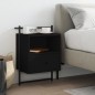 vidaXL Wand-Nachttisch Schwarz 40x30x61 cm Holzwerkstoff vidaXL Wand-Nachttisch Schwarz 40x30x61 cm Holzwerkstoff