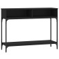 vidaXL Konsolentisch Schwarz 100x30,5x75 cm Holzwerkstoff vidaXL Konsolentisch Schwarz 100x30,5x75 cm Holzwerkstoff
