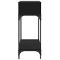 vidaXL Konsolentisch Schwarz 100x30,5x75 cm Holzwerkstoff vidaXL Konsolentisch Schwarz 100x30,5x75 cm Holzwerkstoff