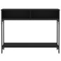 vidaXL Konsolentisch Schwarz 100x30,5x75 cm Holzwerkstoff vidaXL Konsolentisch Schwarz 100x30,5x75 cm Holzwerkstoff