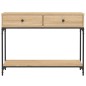 vidaXL Konsolentisch Sonoma-Eiche 100x34,5x75 cm Holzwerkstoff vidaXL Konsolentisch Sonoma-Eiche 100x34,5x75 cm Holzwerkstoff