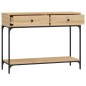 vidaXL Konsolentisch Sonoma-Eiche 100x34,5x75 cm Holzwerkstoff vidaXL Konsolentisch Sonoma-Eiche 100x34,5x75 cm Holzwerkstoff
