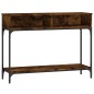 vidaXL Konsolentisch Räuchereiche 100x30,5x75 cm Holzwerkstoff vidaXL Konsolentisch Räuchereiche 100x30,5x75 cm Holzwerkstoff