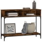 vidaXL Konsolentisch Räuchereiche 100x30,5x75 cm Holzwerkstoff vidaXL Konsolentisch Räuchereiche 100x30,5x75 cm Holzwerkstoff