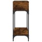 vidaXL Konsolentisch Räuchereiche 100x30,5x75 cm Holzwerkstoff vidaXL Konsolentisch Räuchereiche 100x30,5x75 cm Holzwerkstoff