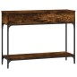 vidaXL Konsolentisch Räuchereiche 100x30,5x75 cm Holzwerkstoff vidaXL Konsolentisch Räuchereiche 100x30,5x75 cm Holzwerkstoff