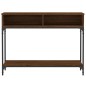 vidaXL Konsolentisch Braun Eichen-Optik 100x30,5x75 cm Holzwerkstoff vidaXL Konsolentisch Braun Eichen-Optik 100x30,5x75 cm Holzwerkstoff