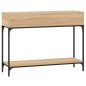 vidaXL Konsolentisch Sonoma-Eiche 100x30,5x75 cm Holzwerkstoff vidaXL Konsolentisch Sonoma-Eiche 100x30,5x75 cm Holzwerkstoff