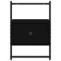 vidaXL Wand-Nachttisch Schwarz 35x30x51 cm Holzwerkstoff vidaXL Wand-Nachttisch Schwarz 35x30x51 cm Holzwerkstoff
