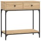 vidaXL Konsolentisch Sonoma-Eiche 75x34,5x75 cm Holzwerkstoff vidaXL Konsolentisch Sonoma-Eiche 75x34,5x75 cm Holzwerkstoff
