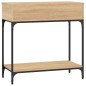 vidaXL Konsolentisch Sonoma-Eiche 75x34,5x75 cm Holzwerkstoff vidaXL Konsolentisch Sonoma-Eiche 75x34,5x75 cm Holzwerkstoff