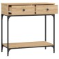 vidaXL Konsolentisch Sonoma-Eiche 75x34,5x75 cm Holzwerkstoff vidaXL Konsolentisch Sonoma-Eiche 75x34,5x75 cm Holzwerkstoff