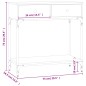 vidaXL Konsolentisch Sonoma-Eiche 75x34,5x75 cm Holzwerkstoff vidaXL Konsolentisch Sonoma-Eiche 75x34,5x75 cm Holzwerkstoff