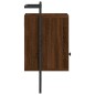 vidaXL Wand-Nachttische 2 Stk. Braun Eiche 40x30x61 cm Holzwerkstoff vidaXL Wand-Nachttische 2 Stk. Braun Eiche 40x30x61 cm Holzwerkstoff
