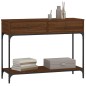 vidaXL Konsolentisch Braun Eichen-Optik 100x34,5x75 cm Holzwerkstoff vidaXL Konsolentisch Braun Eichen-Optik 100x34,5x75 cm Holzwerkstoff
