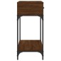 vidaXL Konsolentisch Braun Eichen-Optik 100x34,5x75 cm Holzwerkstoff vidaXL Konsolentisch Braun Eichen-Optik 100x34,5x75 cm Holzwerkstoff