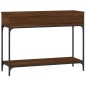 vidaXL Konsolentisch Braun Eichen-Optik 100x34,5x75 cm Holzwerkstoff vidaXL Konsolentisch Braun Eichen-Optik 100x34,5x75 cm Holzwerkstoff