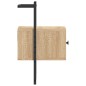 vidaXL Wand-Nachttisch Sonoma-Eiche 35x30x51 cm Holzwerkstoff vidaXL Wand-Nachttisch Sonoma-Eiche 35x30x51 cm Holzwerkstoff