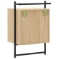 vidaXL Wand-Nachttisch Sonoma-Eiche 40x30x61 cm Holzwerkstoff vidaXL Wand-Nachttisch Sonoma-Eiche 40x30x61 cm Holzwerkstoff