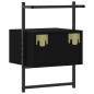vidaXL Wand-Nachttische 2 Stk. Schwarz 35x30x51 cm Holzwerkstoff vidaXL Wand-Nachttische 2 Stk. Schwarz 35x30x51 cm Holzwerkstoff