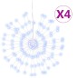 vidaXL Weihnachtsbeleuchtungen Feuerwerk 4 Stk. 140 LEDs Kaltweiß 17cm vidaXL Weihnachtsbeleuchtungen Feuerwerk 4 Stk. 140 LEDs Kaltweiß 17cm