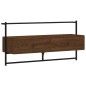 vidaXL TV-Wandschrank Braun Eiche 100,5x30x51 cm Holzwerkstoff vidaXL TV-Wandschrank Braun Eiche 100,5x30x51 cm Holzwerkstoff