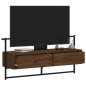 vidaXL TV-Wandschrank Braun Eiche 100,5x30x51 cm Holzwerkstoff vidaXL TV-Wandschrank Braun Eiche 100,5x30x51 cm Holzwerkstoff