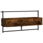 vidaXL TV-Wandschrank Räuchereiche 100,5x30x51 cm Holzwerkstoff vidaXL TV-Wandschrank Räuchereiche 100,5x30x51 cm Holzwerkstoff
