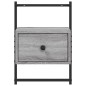 vidaXL Wand-Nachttisch Grau Sonoma 35x30x51 cm Holzwerkstoff vidaXL Wand-Nachttisch Grau Sonoma 35x30x51 cm Holzwerkstoff
