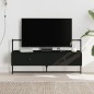 vidaXL TV-Wandschrank Schwarz 100,5x30x51 cm Holzwerkstoff vidaXL TV-Wandschrank Schwarz 100,5x30x51 cm Holzwerkstoff