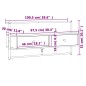 vidaXL TV-Wandschrank Schwarz 100,5x30x51 cm Holzwerkstoff vidaXL TV-Wandschrank Schwarz 100,5x30x51 cm Holzwerkstoff