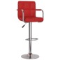 vidaXL Barhocker 2 Stk. Weinrot Kunstleder vidaXL Barhocker 2 Stk. Weinrot Kunstleder