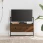 vidaXL TV-Wandschrank Braun Eiche 60,5x30x51 cm Holzwerkstoff vidaXL TV-Wandschrank Braun Eiche 60,5x30x51 cm Holzwerkstoff